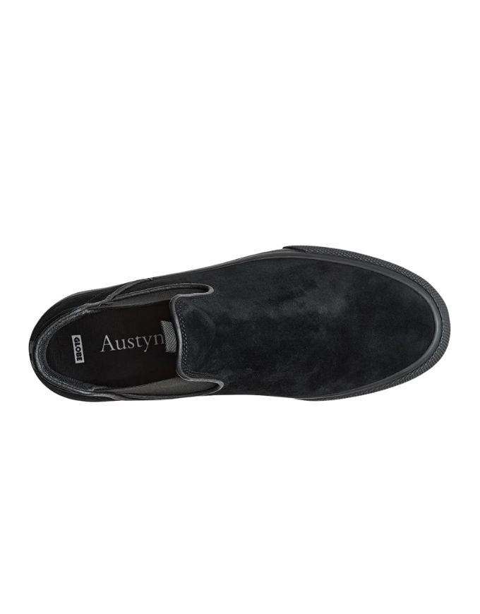 Globe Dover Shoe | Black Suede/Gilette